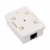 Комп'ютерна розетка RJ45x1 UTP cat.5e 8P8C Vinga (VCPRJ45O1NE) - Image 3