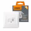 Телефонная розетка Videx BINERA CAT3 (VF-BNSK1TF3-W) - Image 4