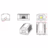 Комп'ютерна розетка Cablexpert RJ45x1 FTP, cat.6 (NCAC-1F6-01) - Image 4