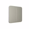 Накладная панель Ajax SoloButton 2-gang /Оливковый (SoloButton 2-gang /Olive) - Image 2