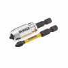 Набор бит DeWALT IMPACT TORSION, ударных, Ph2, L=50 мм, 2 шт.+магнитный держатель (DT70536T) - Image 2