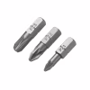 Набор бит Stanley Pozidriv, Pz1, Pz2, Pz3, L = 25 мм, 3 шт, блистер (STA61043) - Image 2