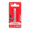 Адаптер для инструмента Milwaukee ShW с 1/4" HEX на 1/4" квадратный хвостовик (4932471826) - Image 5