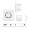 Вытяжной вентилятор Ardesto BFO-120W - Image 7