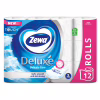 Туалетная бумага Zewa Deluxe белая 3 слоя 12 рулонов (7322540989779) - Image 2