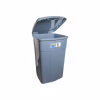 Контейнер для сміття Алеана з кришкою темно-сірий 90 л (2592) - Image 2