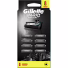 Сменные кассеты Gillette Mach3 Charcoal Древесный уголь 8 шт. (8700216085472) - Image 2