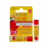 Бальзам для губ Eveline Cosmetics Argan Oil Sos Exotic Mango Відновлювальний Екзотичне манго 4.2 г (5903416017042) - Image 2