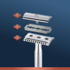 Бритва Gillette King C. Безопасная с 5 сменными лезвиями (7702018590148) - Image 5