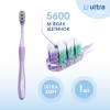 Зубна щітка Fesco Ultra Multi Brush Soft Фіолетова (4820204702106) - Image 3