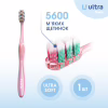 Зубна щітка Fesco Ultra Multi Brush Soft Рожева (4820204702090) - Image 3