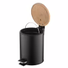 Контейнер для сміття Ardesto Minimalism З педаллю Чорний 3 л (ARHB3601BB) - Image 3