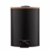 Контейнер для сміття Ardesto Minimalism З педаллю Чорний 3 л (ARHB3601BB) - Image 6
