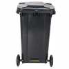 Контейнер для мусора Домівка 120L-B Темно-серый 120 л (000033129) - Image 3