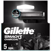 Змінні касети Gillette Mach3 Charcoal Деревне вугілля 5 шт. (8700216062770) - Image 2