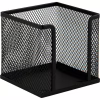 Підставка-куб для листів і паперів Buromax 10х10х10 см, wire mesh, black (BM.6215-01) - Image 2