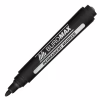 Маркер Buromax Permanent "JOBMAX", round tip, black (BM.8700-01) - Image 2