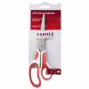 Ножницы Axent Shell, 21 cm, white and red (6305-06-A) - Image 2