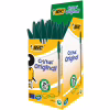Ручка шариковая Bic Cristal, зеленая (bc875976) - Image 2