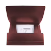 Папка на резинках Axent A4 500 мкм burgundy (1508-04-A) - Image 2