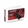 Біндер металевий Axent 41мм, 12шт, black (4404-A) - Image 2