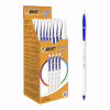 Ручка кулькова Bic Cristal Up з білим шестигранним корпусом Синя (bc949879) - Image 2