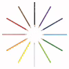 Карандаши цветные Bic Evolution Aquacouleur 12 шт (bc8575614) - Image 2