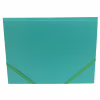 Папка на резинках H-Tone А4, зеленая (FOLD-HT-JJ40941-G) - Image 3
