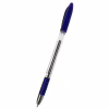 Ручка кулькова H-Tone 0,7 мм, з грипом, синя, уп. 50 шт (PEN-HT-JJ201307-BL) - Image 2