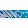 Лінійка Maped набір ESSENTIALS Medium, 20см, 4 предмета, прозорий (MP.242820) - Image 2