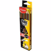 Олівець графітний Maped BLACK PEPS, 2B, з ластиком (MP.851722) - Image 2