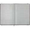 Книга записна Buromax Primo 125x195 мм 96 аркушів в клітинку обкладинка зі штучної шкіри Коричнева (BM.291161-25) - Image 4