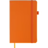 Книга записная Buromax Etalon 125x195 мм 96 листов в линию обложка из искусственной кожи Оранжевая (BM.291260-11) - Image 2