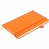 Книга записна Buromax Etalon 125x195 мм 96 аркушів в лінію обкладинка зі штучної шкіри Помаранчева (BM.291260-11) - Image 3