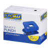 Діркопробивач Buromax пластиковий, до 20 аркушів, 120 х 82 х 53 мм, чорний (BM.4017-01) - Image 7