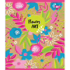 Тетрадь Yes А5 Flowers Art Крафт 18 листов линия 5 дизайнов (765090) - Image 4