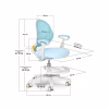 Дитяче крісло Evo-kids Mio Air Blue (Y-307 KBL) - Image 3