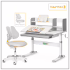 Парта з кріслом ErgoKids TH-330 W/G + Y-208 G - Image 4