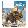 Тетрадь Школярик Dino empire 18 листов клетка (018-3490K) - Image 5