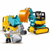 Конструктор LEGO Duplo Town Грузовик и гусеничный экскаватор 20 деталей (10931) - Image 4