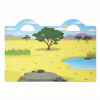 Набір для творчості Melissa&Doug Об'ємні багаторазові наліпки Сафарі (MD9106) - Image 2