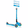 Самокат Globber Primo Foldable Lights Led голубой (432-101-2) - Image 3