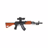Игрушечное оружие ZIPP Toys Автомат свето-звуковой AK47, черный (827B) - Image 3