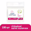 Ватні палички Lady Cotton в поліетиленовому пакеті 100 шт. (4820048487351) - Image 2