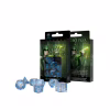 Набір кубиків для настільних ігор Q-Workshop Elvish Translucent blue Dice Set (7 шт) (SELV11) - Image 2