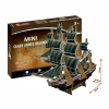 Пазл Cubic Fun 3D Корабель Помста Королеви Анни серія міні (S3031h) - Image 3
