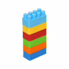 Конструктор Tigres 2х4, 6 элементов (39946) - Image 2