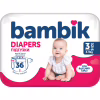 Підгузки Bambik Medium MIDI Розмір 3 (4-9 кг) 36 шт (4823071652284) - Image 2