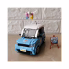 Конструктор LOZ mini Автомобиль MINI голубой (1131) - Image 4