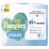 Дитячі вологі серветки Pampers Harmonie Aqua 4 пачки х 48 шт (8006540556139) - Image 2
